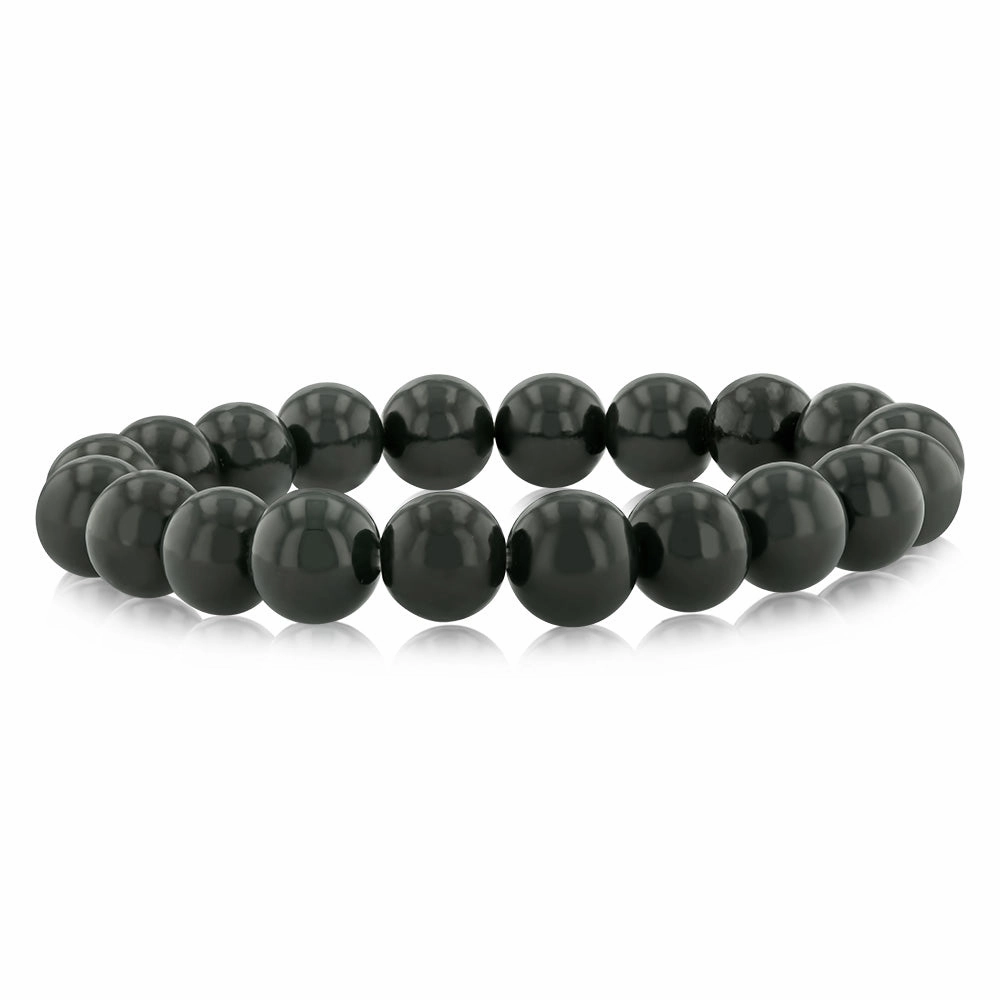 10mm Ball Jade Bracelet