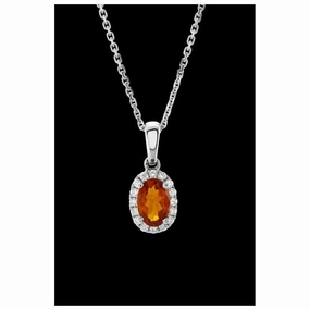 18ct White Gold Mand.Gar/16di-Clust