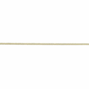 18ct Yellow Gold 18" Curb Link Necklace