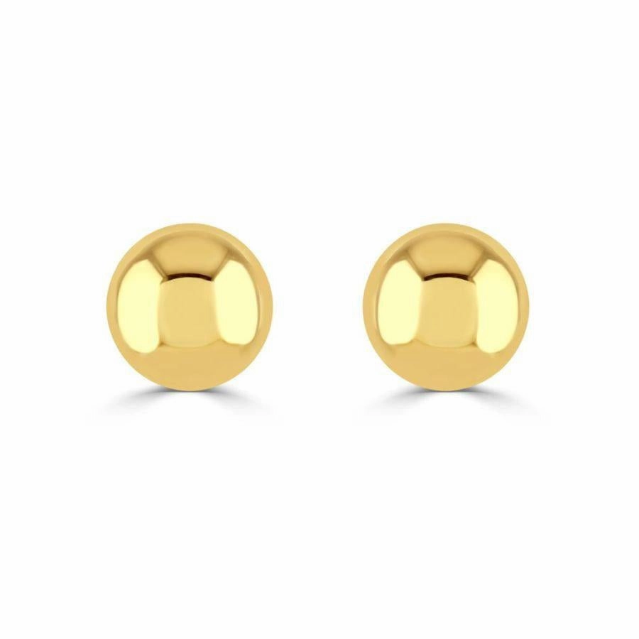 18ct Yellow Gold 7mm-Ball Stud