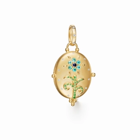 18K Small Paraiba Primavera Locket