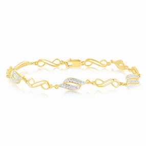 1/4 Carat Luminesce Lab Grown Fancy Diamond Bracelet