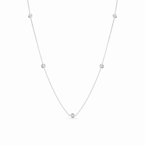 5-Station Diamond Necklace