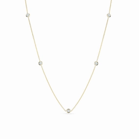 5-Station Diamond Necklace