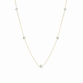 5-Station Diamond Necklace