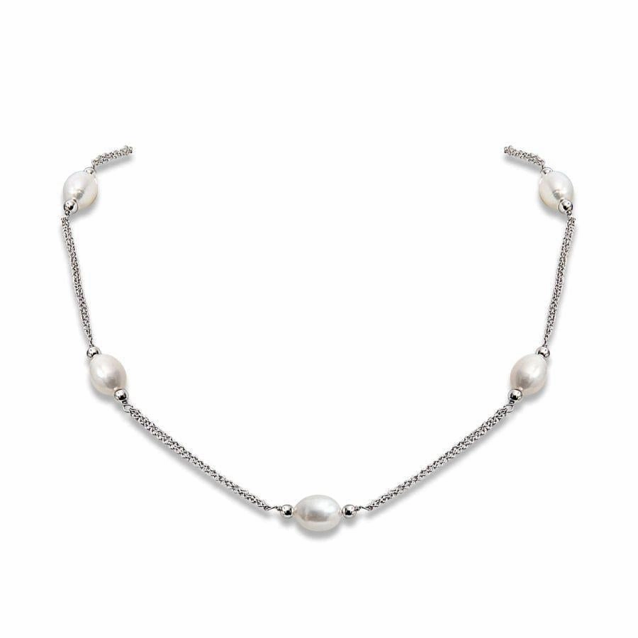 9.5-10mm Cultured Freshwater Pearl Necklace