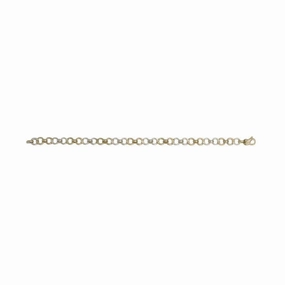 9ct Yellow & White Gold Adagio Link Bracelet