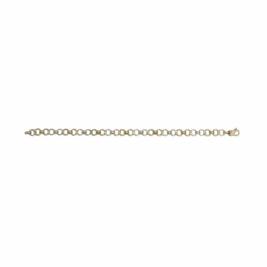 9ct yellow and white gold Adagio Bracelet