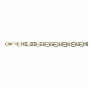 9ct Yellow and White Gold Yel/Wht Pa 4 Light