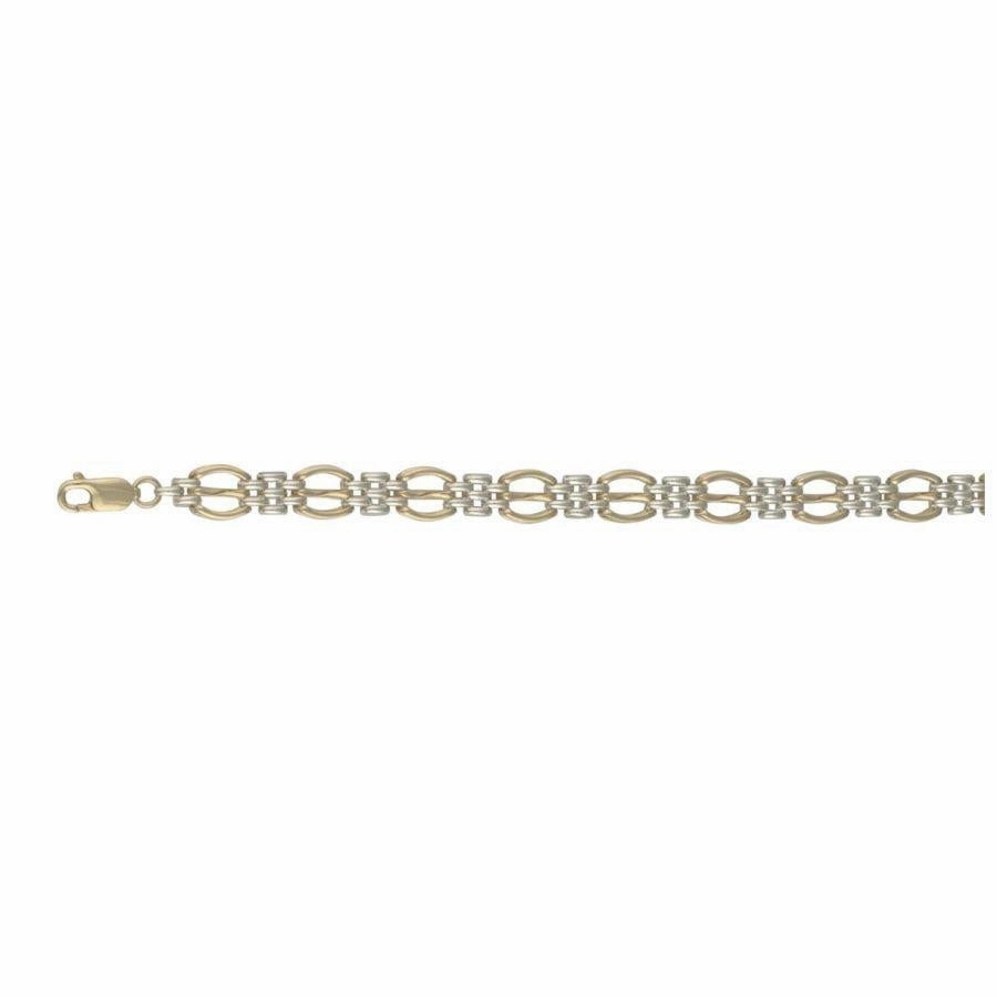9ct Yellow and White Gold Yel/Wht Pa 4 Light