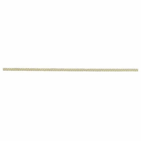 9ct Yellow Gold 16" Fine Curb Link Necklace