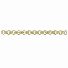 9ct Yellow Gold 16" Round Belcher Chain