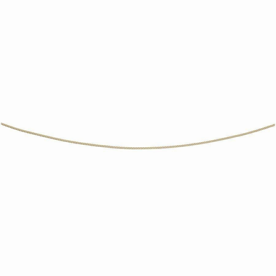 9ct Yellow Gold 41cm Curb Link Chain
