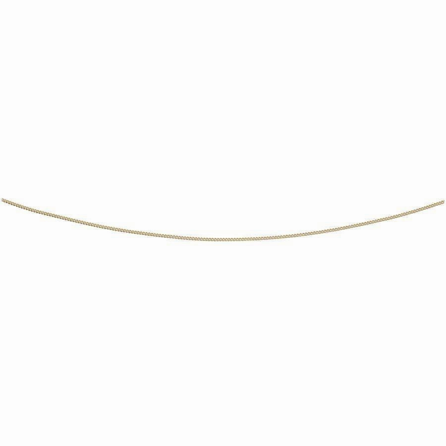 9ct Yellow Gold 41cm Curb Link Chain