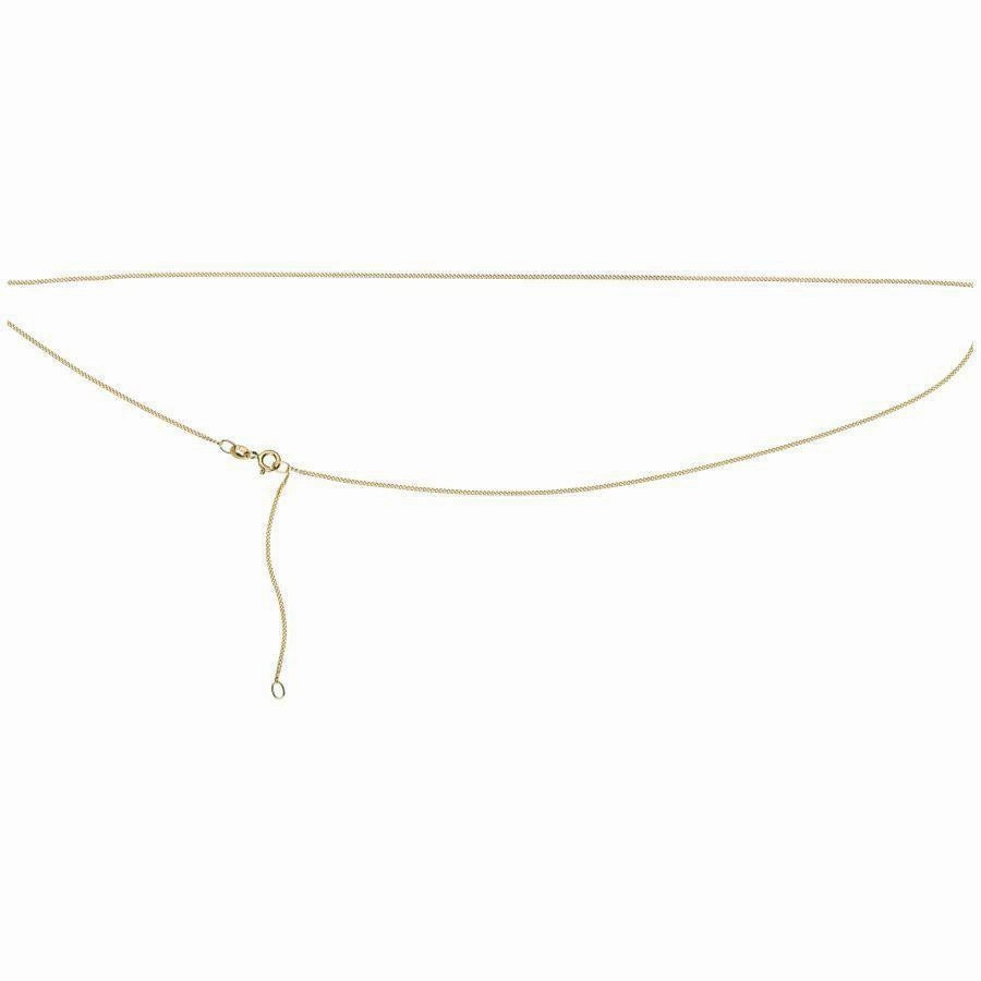 9ct Yellow Gold 51cm Curb Link Chain