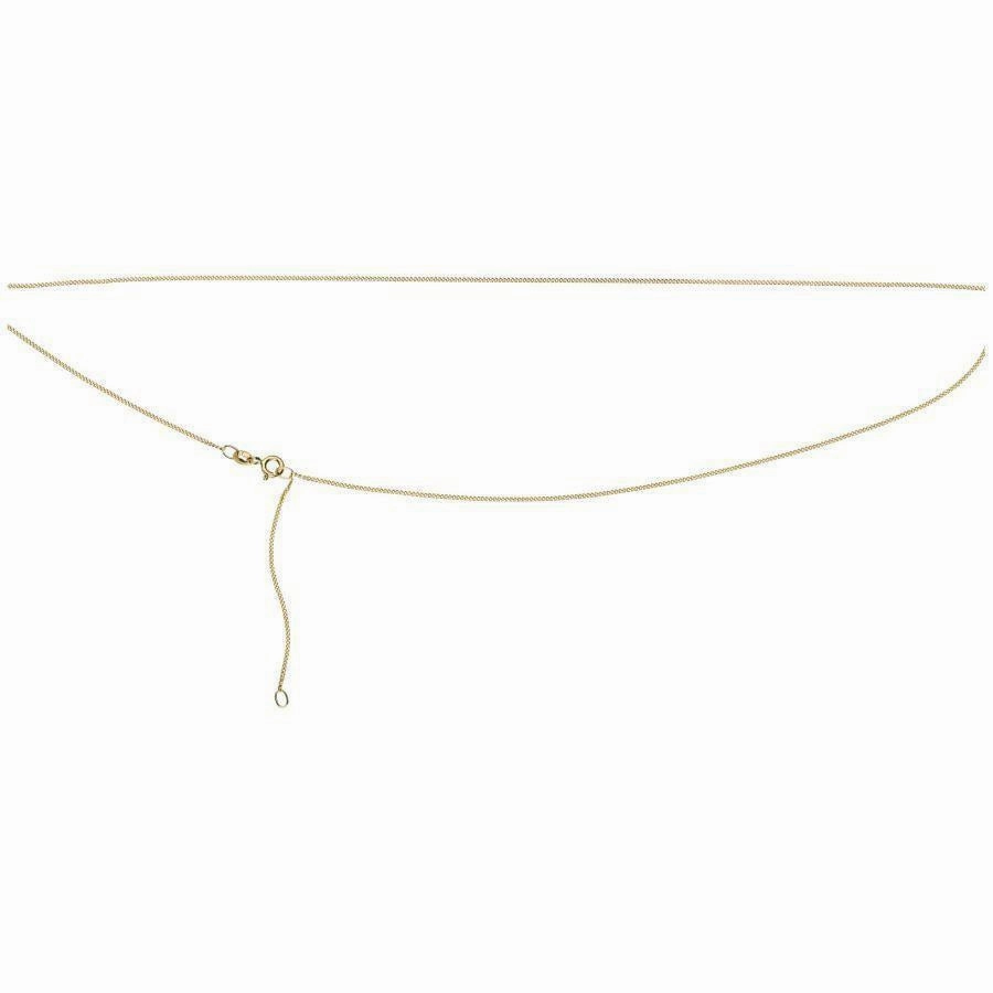 9ct Yellow Gold 51cm Curb Link Chain