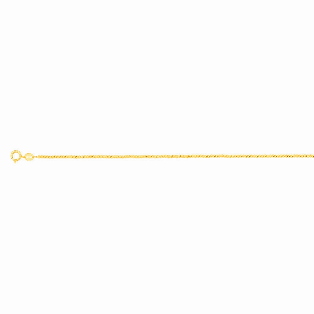 9ct Yellow Gold Fancy 19cm Bracelet