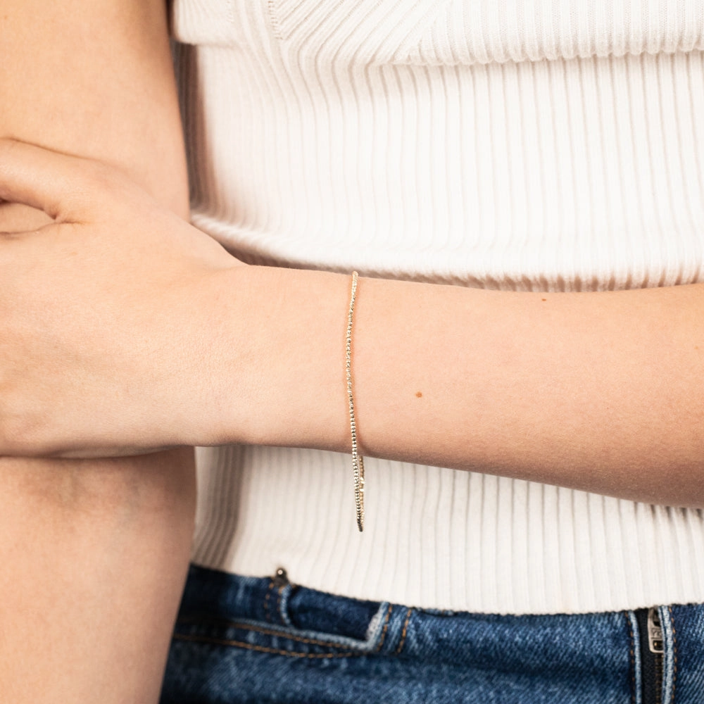 9ct Yellow Gold Fancy 19cm Bracelet
