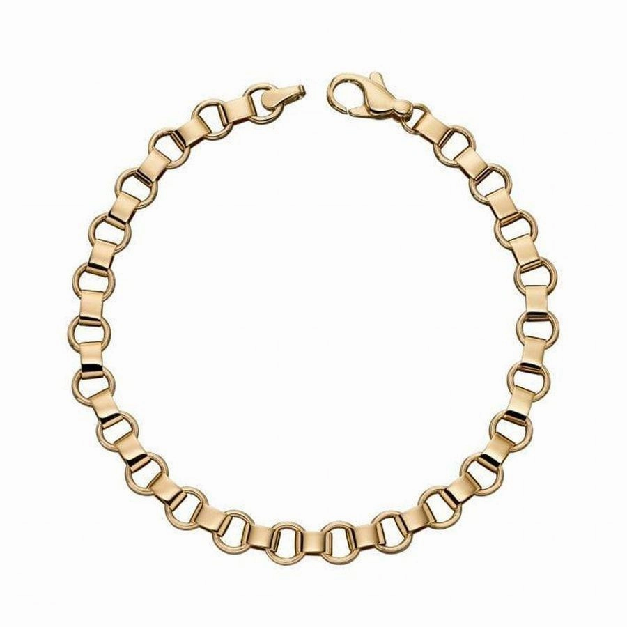 9ct Yellow Gold Multi Link Bracelet