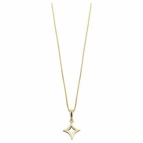 9ct Yellow Gold Star Pendant
