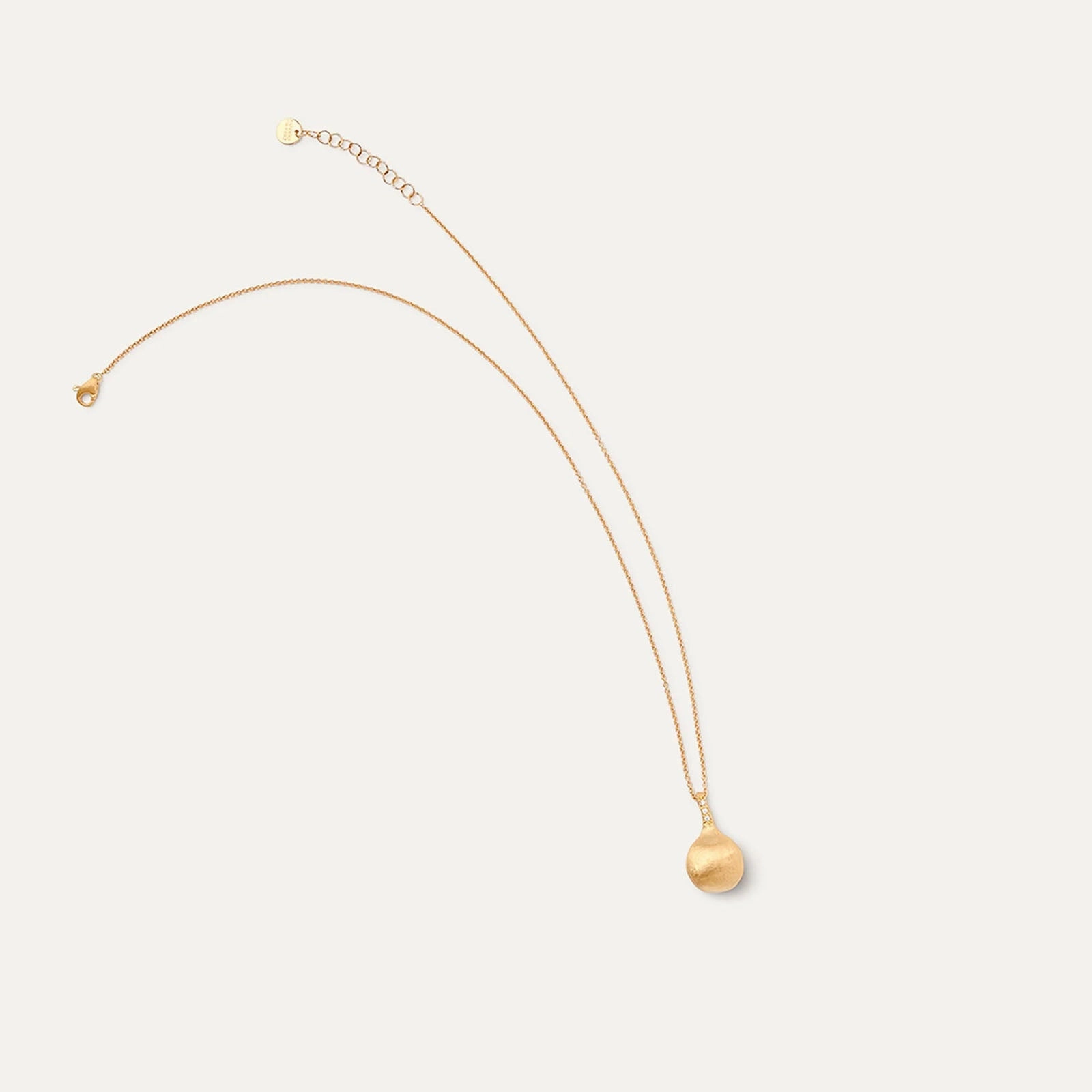Africa Boule Pendant with Diamond Accents