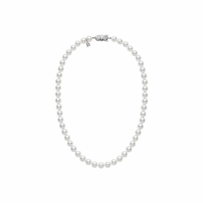 Akoya Cultured Pearl Everyday Essentials Princess Necklace (7-6.5mm A)