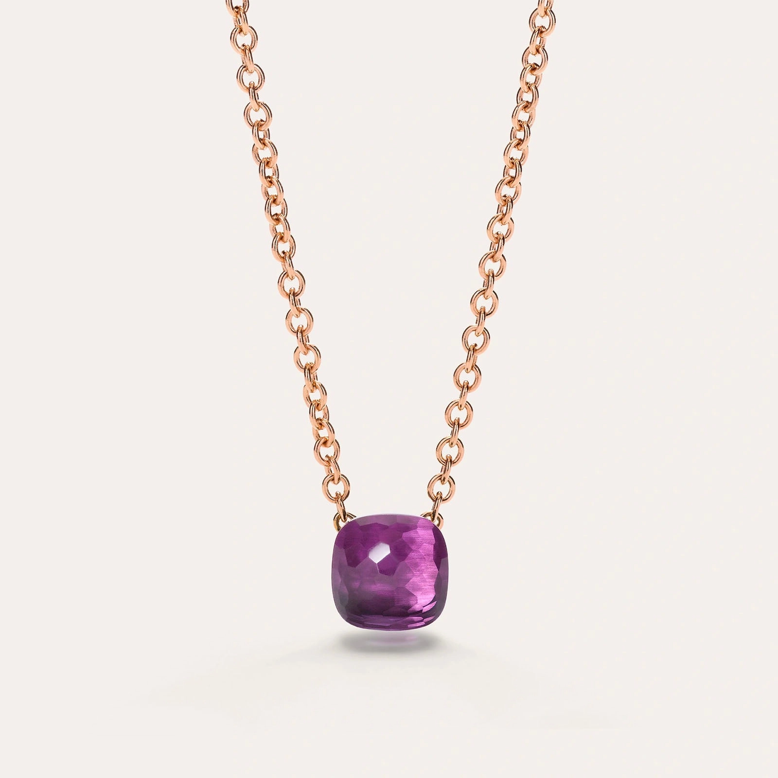 Amethyst Nudo Petit Necklace