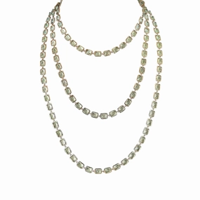 Amethyst Pietra Chain Necklace