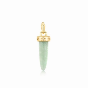 Ania Haie Gold Amazonite Drop Charm Pendant