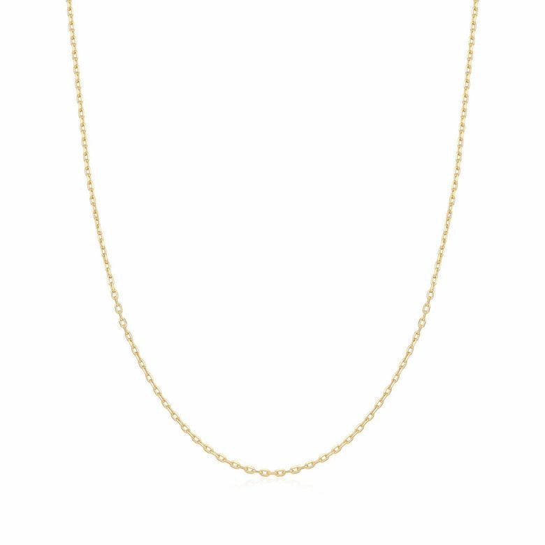 Ania Haie Gold Mini Link Charm Chain Necklace