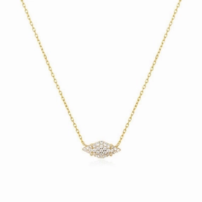 Ania Haie Gold Pave Sparkle Necklace