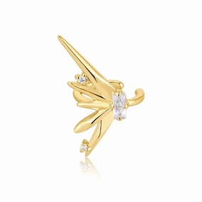 Ania Haie Gold Sparkle Spike Ear Cuff