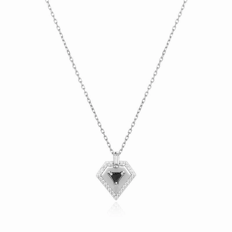 Ania Haie Silver Geometric Necklace