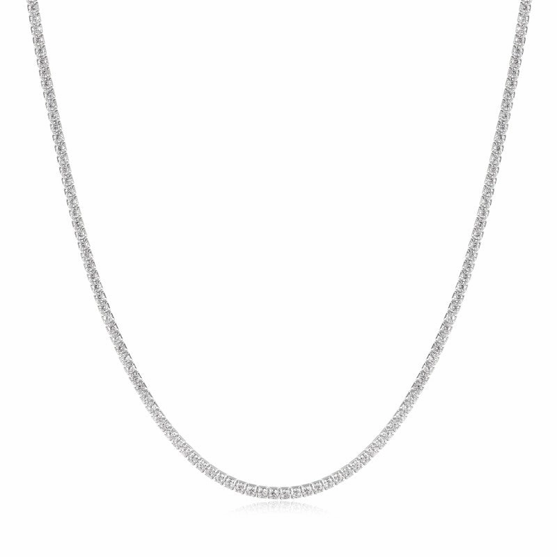 Ania Haie Silver Pave Necklace