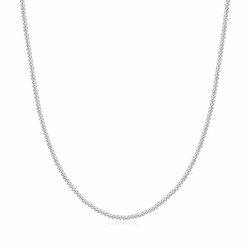 Ania Haie Silver Shiny Curb Necklace