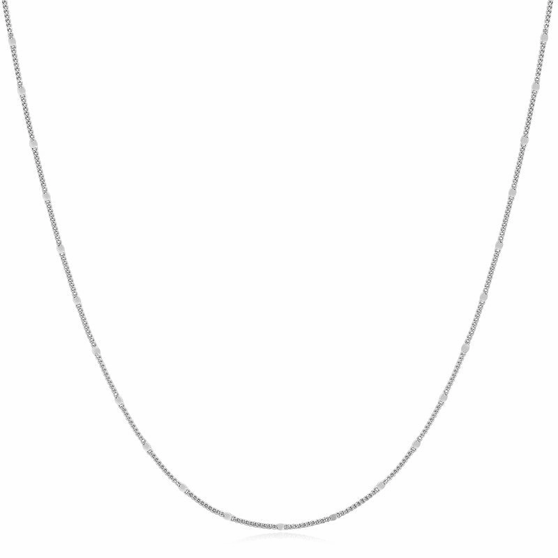 Ania Haie Silver Spheres Chain Necklace