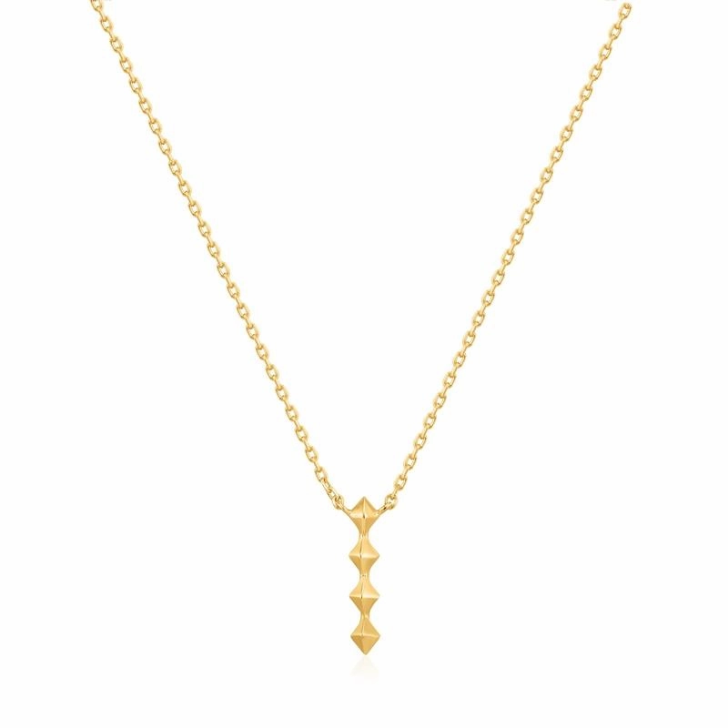 Ania Haie Spike Drop Necklace