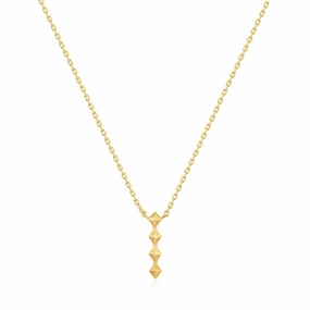 Ania Haie Spike Drop Necklace