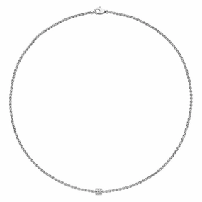Aria Necklace - 18ct White gold
