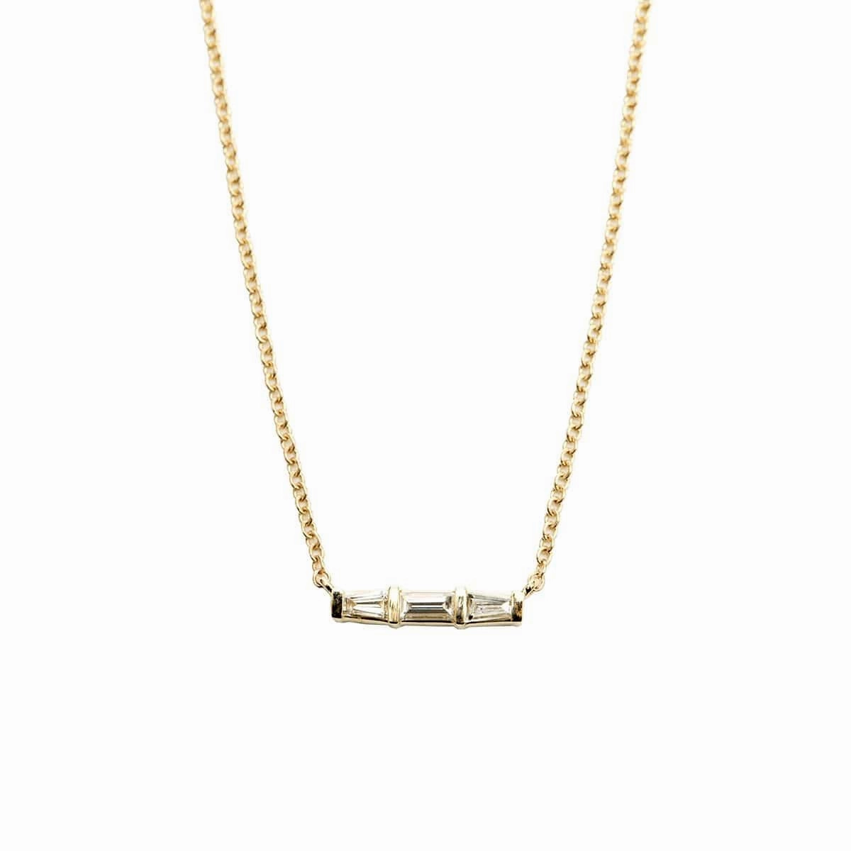 Baguette Diamond Pendant