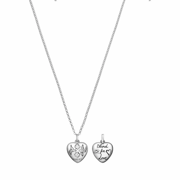 Blind For Love Heart Pendant