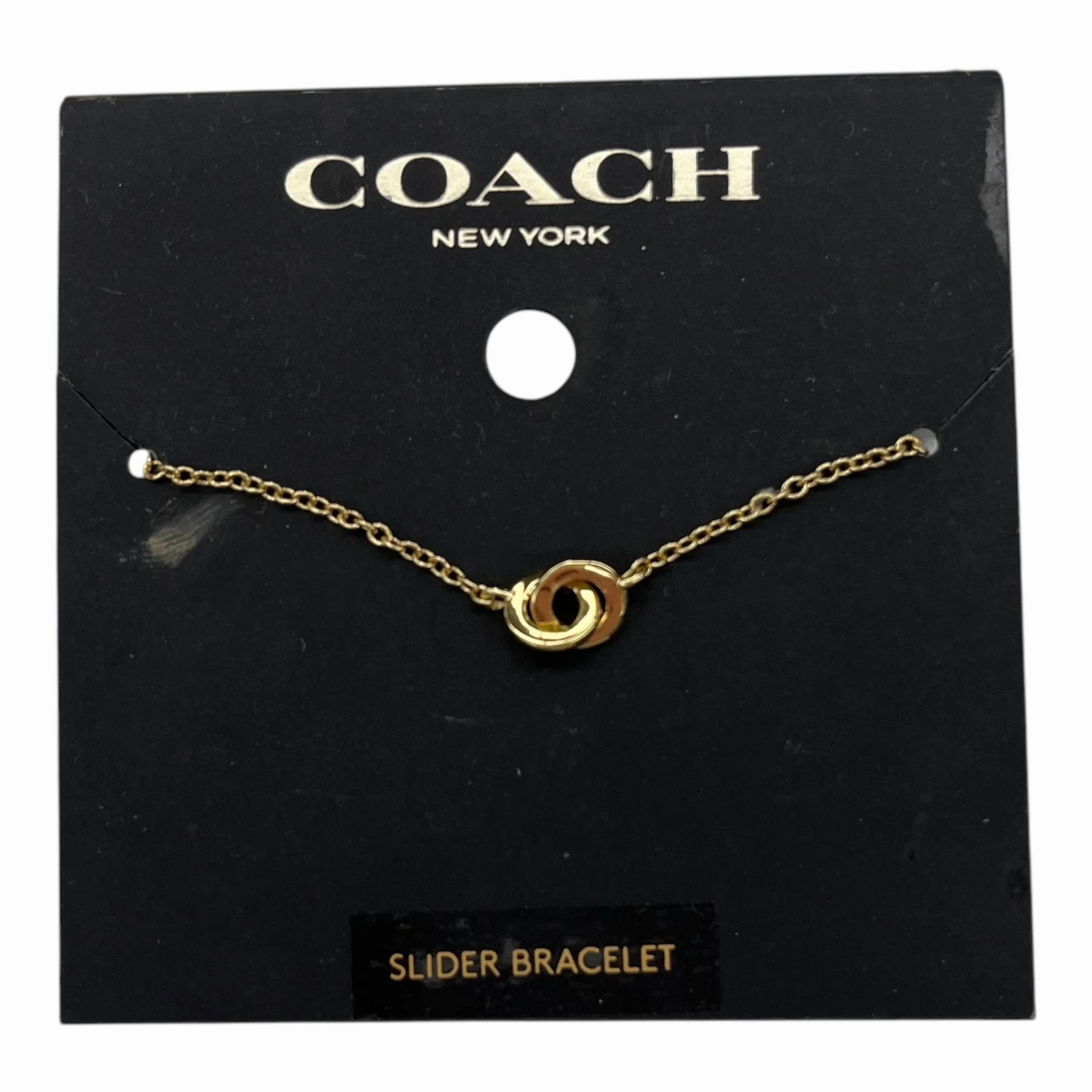 Bracelet Designer By Coach In Gold