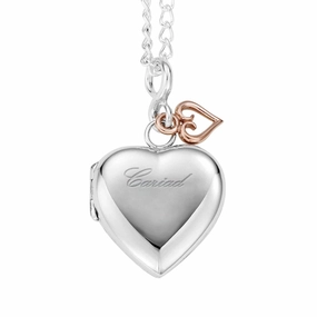 Cariad Sterling Silver Locket