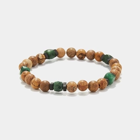 Chrysostomos Handmade Bracelet with Jasper