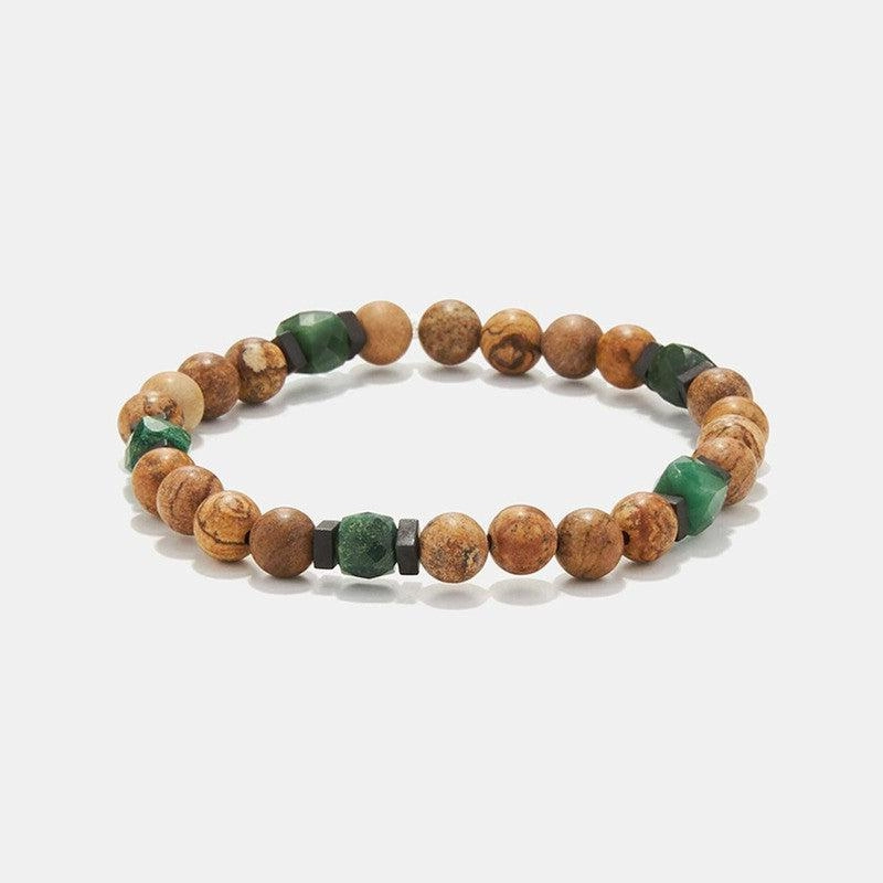 Chrysostomos Handmade Bracelet with Jasper