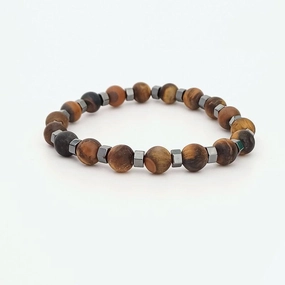 Chrysostomos Handmade Bracelet with Tigera??s Eye