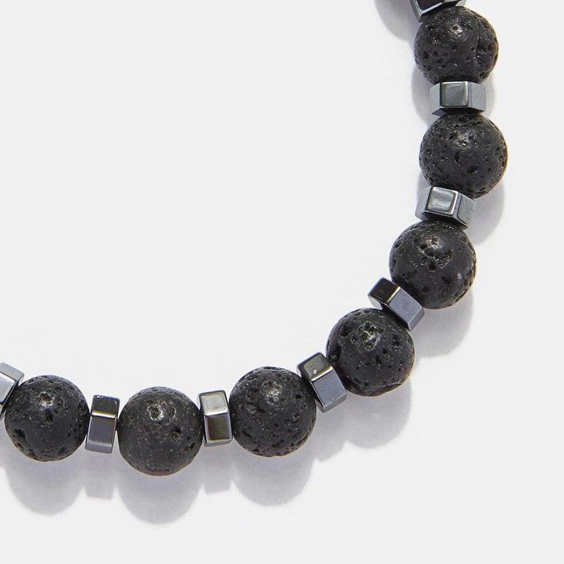 Chrysostomos Kids Bracelet Handmade Natural Mineral Lava Stones
