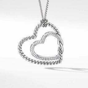 Continuance Heart Necklace with Diamonds