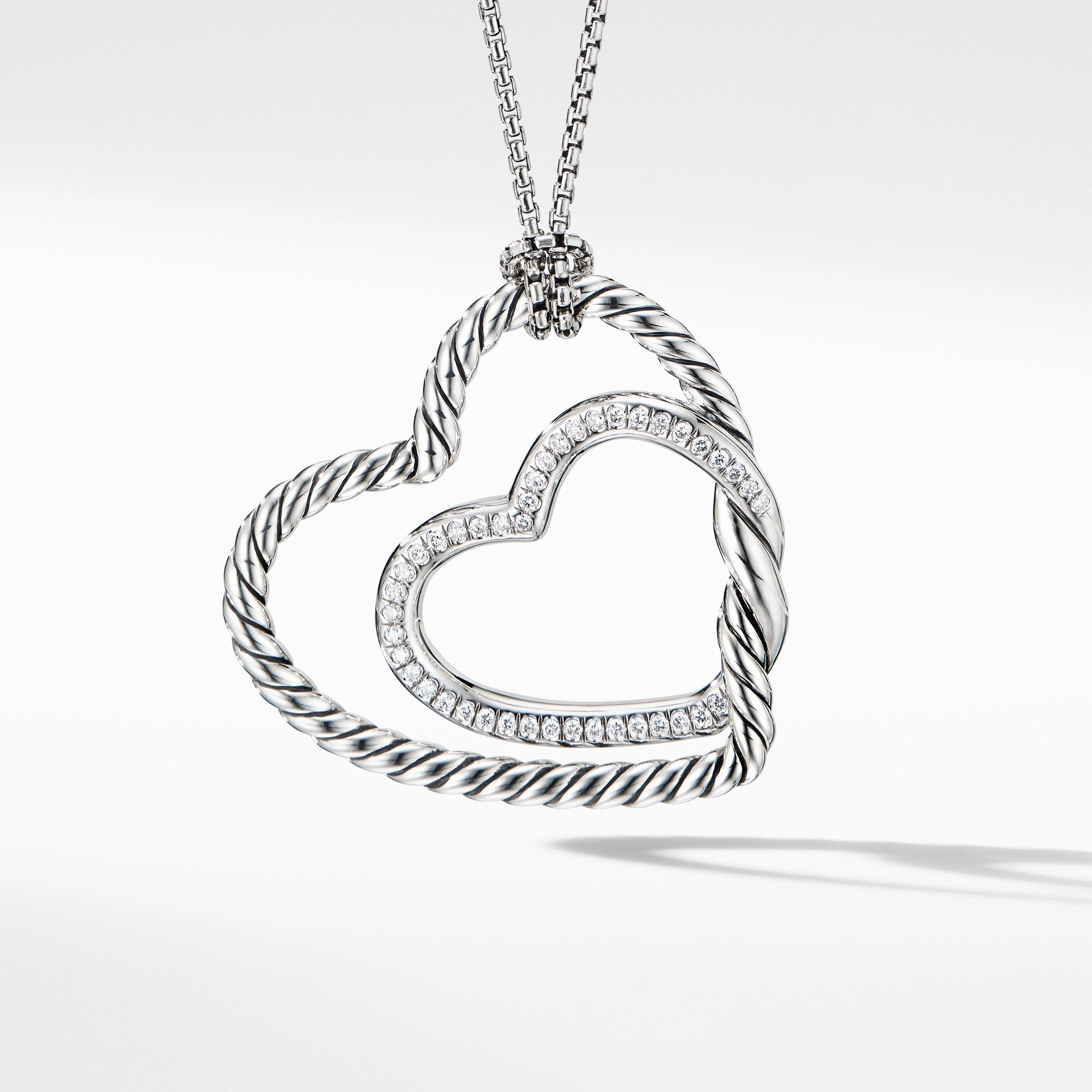 Continuance Heart Necklace with Diamonds