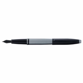 Cross Calais Grey & Black Fountain Pen